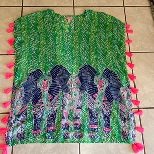 Lilly Pulitzer beach coverup